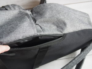 【無印良品】リモートワークにおススメ3選【2021年8月版】リュックサイド