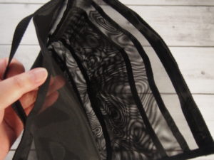 【無印良品】リモートワークにおススメ3選【2021年8月版】バッグインバッグ 内側