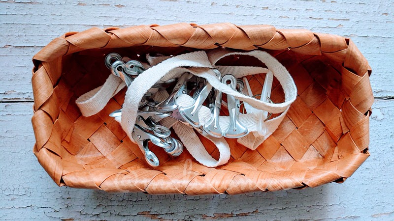 洗濯ばさみの収納　時短　便利